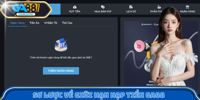 Một số điểm cần lưu ý khi nạp tiền GA88